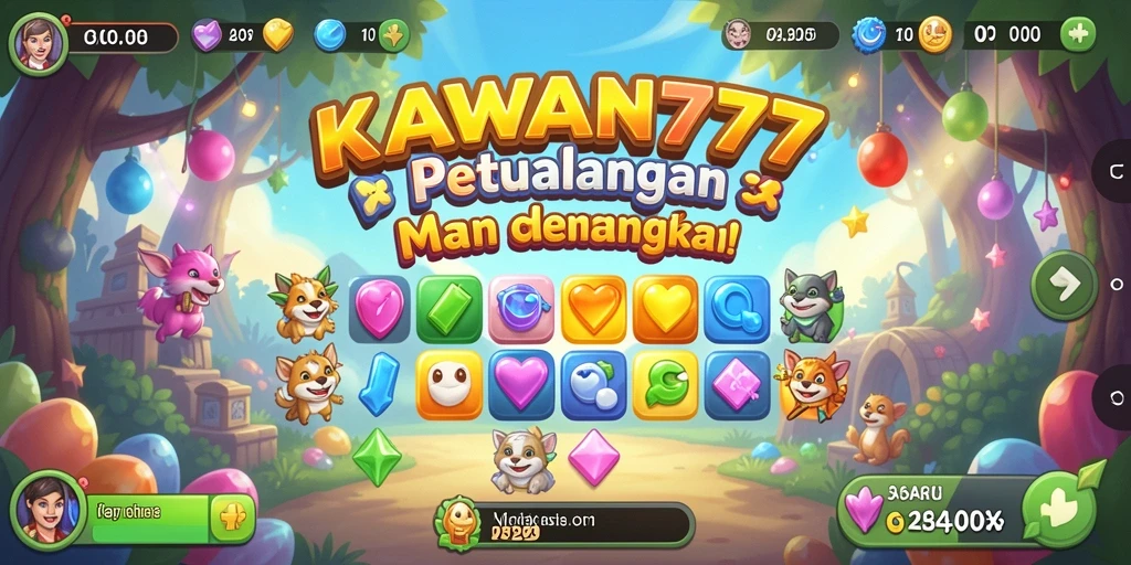 Gameplay seru KAWAN777 dengan kombinasi warna yang menakjubkan.