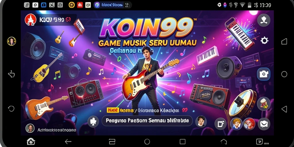 Tampilan gameplay KOIN99 yang menarik dan interaktif.